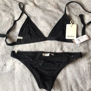 Black rhythm bikini top and bottom